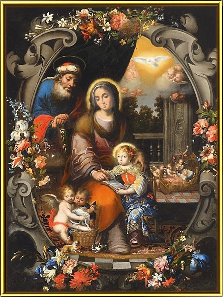 Santa Ana São Joaquim e Virgem Maria